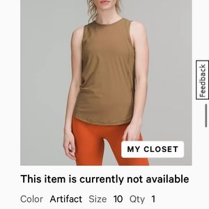 Lululemon workout top